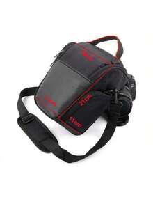 Bolso de hombro para cámara réflex digital, estuche de transporte compacto para lentes DSLR, adecuado para D3100, D3200, D7100 y otros modelos - Multicolor - Ver 2