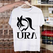 Uma Musume Pretty Derby Umamusume T-Shirts Summer Men/Women Hip Hop Funny T Shirts Short Sleeve Tops - E - 查看 5