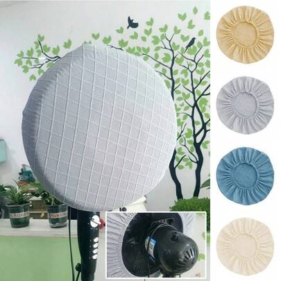 Vỏ bọc quạt nửa kín, vỏ bọc máy sưởi, vỏ bảo vệ toàn diện chống bụi, lưới co giãn dùng trong gia đình, phụ kiện nhà cửa.