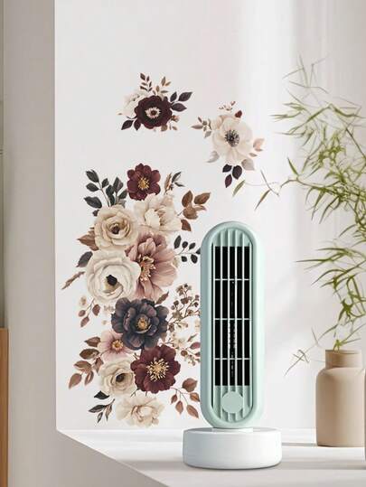 1PC/4PCS Wallpaper – Peel And Stick Wall Stickers, PVC Self-Adhesive Removable Wall Art For Stick On Tile Room Decoration & Home Decor, Bedroom Window, Living Room, Kitchen, Office, Toilet