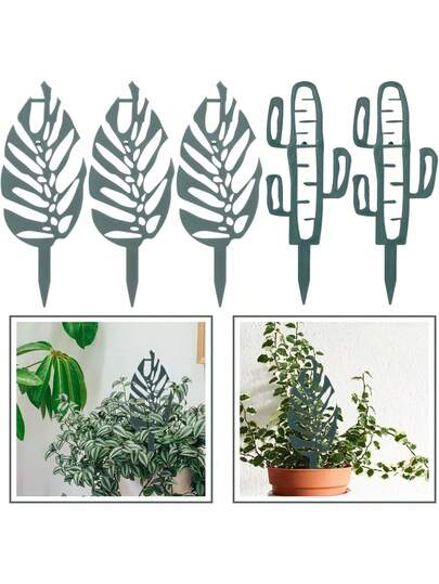 2pcs Stackable Plastic Plant Trellis, 10.24 Inch/26cm Military Green Plant Climbing Support, Suitable For Roses, Peas And Other Climbing Plants, Convenient Flower Stand For Gardening Enthusiasts, Plant Support, Climbing Plant Trellis, Potted Plant Stand, Gardening Accessories