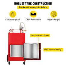 Réservoir/Boîte d'essence - 30 Gallonen (environ 114 litres), 4 Räder, Rot - Voir 5