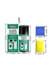 jakehoe 塑料部件除油清洁剂 - 去除黄色污渍和污垢，多用途，适用于家用电器、汽车灯、马桶等。 - 液體 - 查看 8