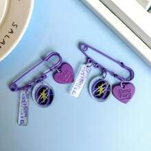 KATSEYE Acrylic Brooch, Pendant, Pin, Accessories, KPOP Fangoods - Multicolor - View 4