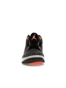 Air Jordan 3 Retro 'Fear' 2023 Grey Night-Stadium Total-Orange Black Sneakers Men CT8532-080 - 彩色 - 查看 3