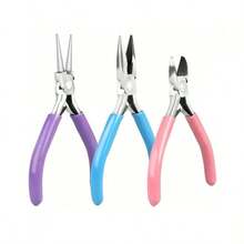 DIY Jewelry Making Tool Kit, Includes 4 Unique Pliers - Bent Nose Pliers, Round Nose Pliers, Pointed Nose Pliers, Diagonal Cutters, Pink Tweezers And Jump Rings - Essential Handcraft Tools For Beginners To Professionals - Jewelry Pliers Set - View 14