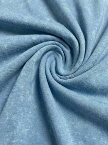 Áo thun nam GRDR kiểu retro Mỹ tối giản, cổ tròn, tay ngắn, chất liệu wash, thoải mái và thoáng khí cho mùa hè. - Màu xanh nhạt - Xem 5