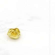 6/12 chiếc cúc kim loại hình hoa hồng 3D cao cấp, kích thước 1.5-2cm, màu vàng/bạc, thích hợp để may áo kiểu, áo sơ mi, áo len, áo khoác cardigan, áo len, vest, váy, áo khoác ngoài, hộp quà Valentine tự làm, túi xách, phụ kiện mũ, đồ may vá. - Hoa hồng - Xem 5