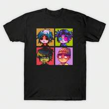 T-Shirt,  Graphic Tee, Manga Shirt,  Anime T Shirt, Gift For  Fans - 黑色 - 查看 8