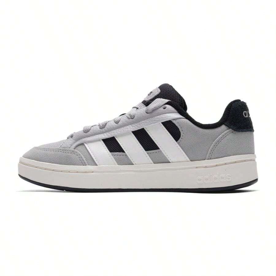 Adidas Unisex Skate Shoes, Comfortable Low-Top, GC ALPHA SK8 Minimalist Casual Lightweight Sneakers HQ7360 - Light Gray/bright White/black - View 1