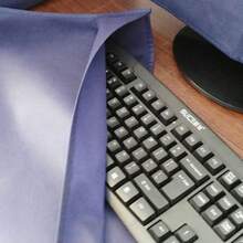 3件套防尘罩，适用于台式显示器、电脑、PC，防尘外壳，键盘塔式机箱 - 多色 - 查看 6