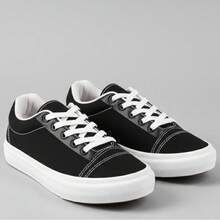 Unisex Casual Sneakers With A Modern And Comfortable Design For Everyday Use. - 黑白 - 查看 1