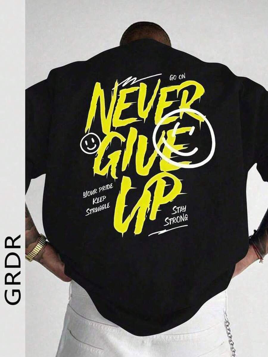 Men Outdoor Tees & Tanks - Black - View 1