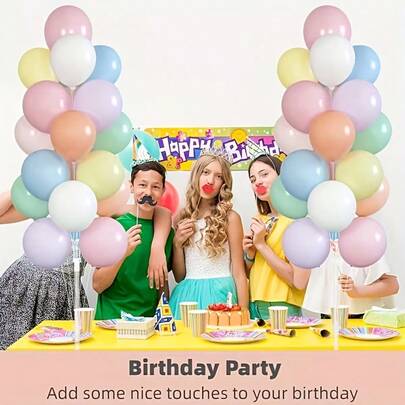 1set Reusable Balloon Support Kit, Stabilizes The Base And Tabletop, Table Float + Floor Display Stand, Suitable For Various Theme Party Decorations Such As Easter, Mother's Day, Wedding Parties, Eid Al-Adha, Birthday Parties, Etc