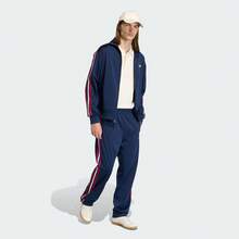 Adidas Originals Men's FIREBIRD TT Jacket Knit Hooded Jacket KD3841 - Blue - View 6