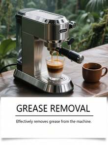 JUE FISH Coffee Machine Descaling Tablets, Daily Household Coffee Maker Stain & Residue Cleaning Tablets, Suitable For Commercial And Home Use - Solid State - View 5