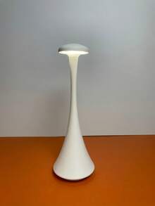 1 件 LED 触摸三色可调光桌面装饰氛围灯、创意节日礼物夜灯、ABS 材质、床头灯、卧室灯、蘑菇灯、USB 可充电条形灯、书架装饰灯 - 彩色 - 查看 13