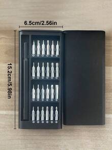 25in 1 Mini Screwdriver Set Flat Head Small Screwdriver For Electronics/ Mobile Phones/ Computers/ Glasses/ Watches/ Jewelry Precision Repair Tools - Multicolor - View 4