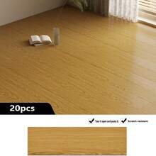 20片/包【耐磨升级版】自粘地板砖，加厚塑料家用水泥地板PVC地板贴纸 - 地貼 - 查看 15