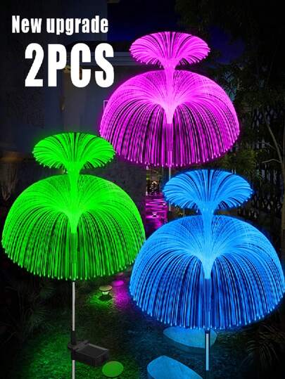 Đèn hoa sứa năng lượng mặt trời chống thấm nước, đèn trang trí sân vườn ngoài trời, lối đi, bãi cỏ.