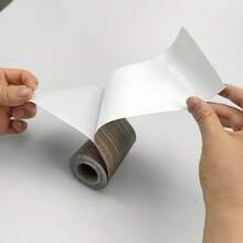 Adhesive Waterproof Bottom Skirt Wall Sticker Is Simply The "Invisible Beautifier" Of The Wall! The Imitation Wood Grain Texture With A Thick Texture Is Like A Gentle Waistline Embedded In The Wall - Multicolor - View 7