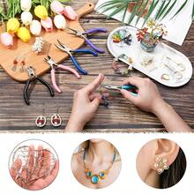 DIY Jewelry Making Tool Kit, Includes 4 Unique Pliers - Bent Nose Pliers, Round Nose Pliers, Pointed Nose Pliers, Diagonal Cutters, Pink Tweezers And Jump Rings - Essential Handcraft Tools For Beginners To Professionals - Jewelry Pliers Set - View 10