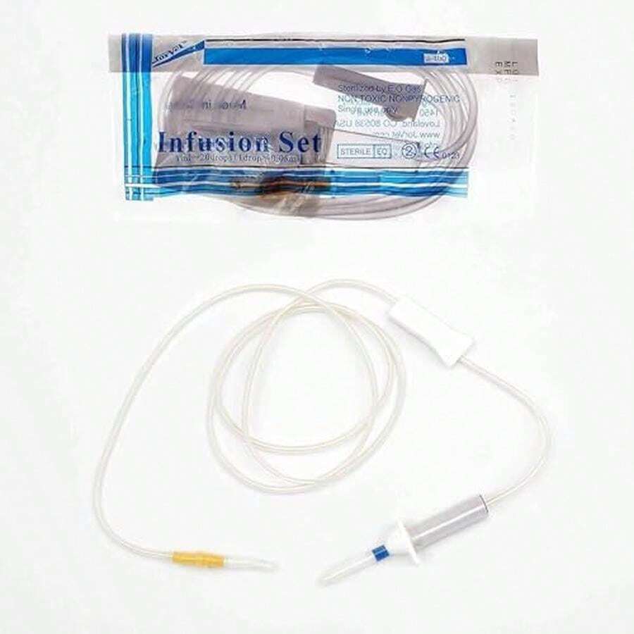 JorVet Universal IV Set | Veterinary-Grade Infusion Set With 72