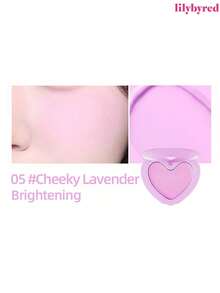 lilybyred K-Beauty Luv Beam腮红膏，质地柔滑，持久显色，打造自然光泽妆容，丝绒般柔润，打造自然妆效，日常妆容腮红 - 05 Cheeky Lavender - 查看 4