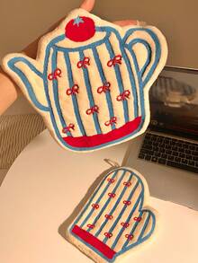 可爱手套造型水瓶套，吸水性强的速干手巾，浴室/厨房清洁布 - 彩色 - 查看 9