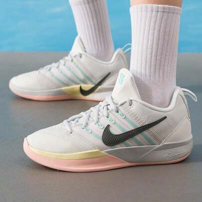 Nike SABRINA 3 (GS) Basketball Shoes, Shock-Absorbing Lightweight, Suitable For Teenagers, Casual Outdoor Court Training Sports Shoes, IB3088-100