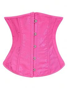 Corpete Bustier com Alça Removível e Sustentação de Arame para Mulheres, Adequado para Festa de Ano Novo, Dia dos Namorados, Feriados - Multicolorido - Visão 94