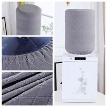 1pc Water Dispenser Cover Water Dispenser Bucket Sleeve High Stretchy Elastic Barrel Cover Household Dustproof Upper Opening Reusable Dust Cover - Multicolor - View 3