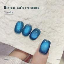MIANEL 12ml 春日海王星蓝猫眼凝胶指甲油 2026 新款蓝色美甲 UV灯美甲 情人节美甲沙龙专用美甲 - 彩色 - 查看 16