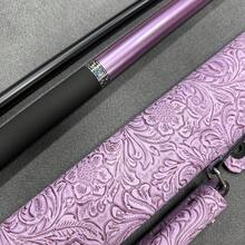 19盎司，58.86英寸紫色女士台球杆套装，12毫米杆头，室内休闲台球运动配件 - 紫丁香色 - 查看 8