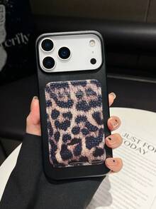 Cheetah,Leopard Print Leopard Print Card Holder Phone Case Compatible With IPhone 17, New Slim Design Minimalist Protective Cover - Multicolor - View 33