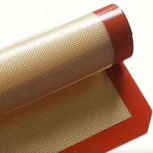 4 Pcs, Silicone Baking Mat Set Non-Stick Reusable Baking Mat, Oven Liner, Round/Square Cake Baking Pan, Macarons, Biscuit Baking Mats - - - View 6