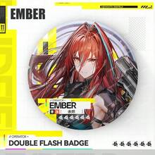 1枚明日方舟：终焉之地动漫周边徽章，75mm，65*90mm，包含雷文、普拉玛尼克斯、艾琳等角色款式 - 收藏玩具、包包、服装装饰徽章 - 生日礼物 - 复活节礼物 - 愚人节礼物 - 情人节礼物 - 完美礼物 - 礼品 - 玩具 - 游戏 - （畅销）明日方舟 Torsfit - 彩色 - 查看 16