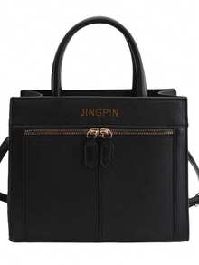 Sophisticated, And Fashionable 2026 New Style Women's Lightweight And Versatile Retro-Style Crossbody Bag - Black - View 10