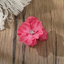 1个花朵迷你发爪夹，适合日常佩戴 - 彩色 - 查看 5
