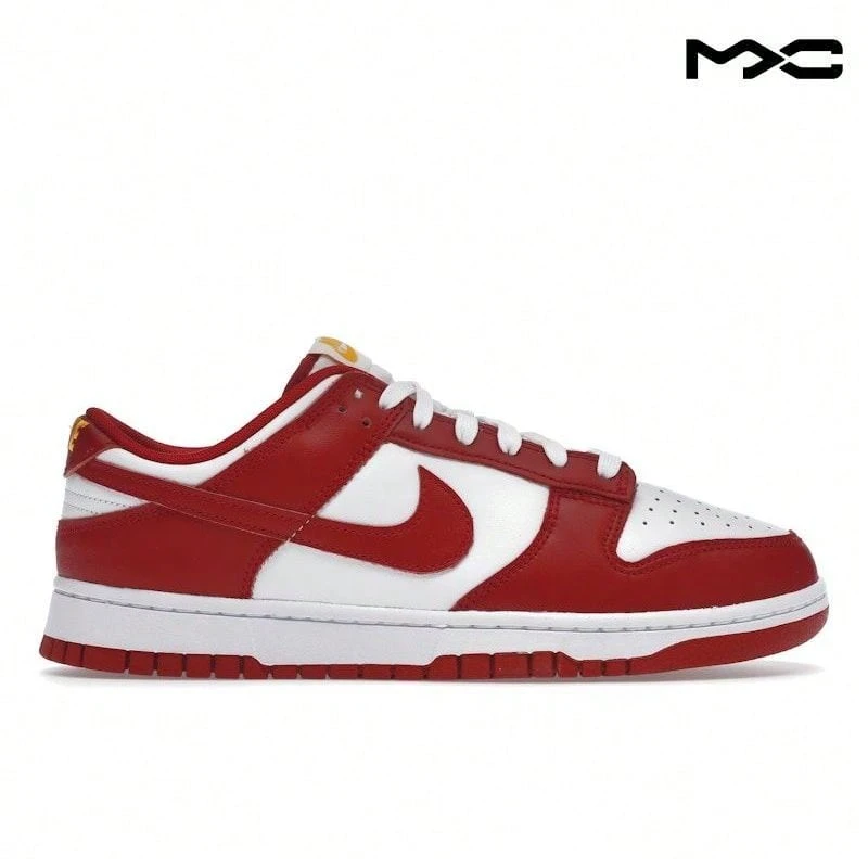Dunk Low 'Gym Red' White University-Gold Sneakers Men DD1391-602 - Multicolor - View 1