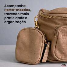 Compact Women's Handbag With Elegant Design And Smart Organization. - Khaki - View 5