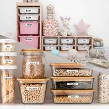 3 Rolls Of 12mm Wide White Label Tape Compatible With Brother Label Makers, Suitable For Models PTD210, PTD220, PT2040, PTD400, PTD600, PTD610BT, Black Text On White Background - 3 Pack - View 8