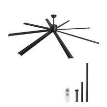 Ceiling Fan - 8 أجنحة من الألومنيوم - مشاهدة 8