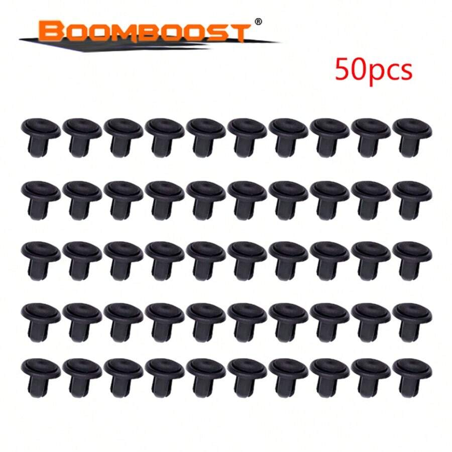 50PCS Car Fe/Nd/Er Trunk Bumper Fixed Clamp Screw Rivet Wear Heart Nail Expansion Auto Fastener For B/MW Full Series - A - View 1