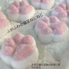 新款植绒猫爪挤压玩具，手工DIY减压玩具，高品质植绒质感，女孩适用 - 彩色 - 查看 5