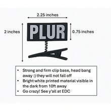 50PC WORDS Word Clips Hair Word Sprout Pack Black White Funny Sprouts Phrases Slang Rave Plur Festival EDM Concert Cute Small Hairpins Headwear Hair Accessories - 1 cái (Gói 50 cái) + Từ - Xem 2