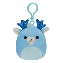 Squishmallows 3.5inch Clip On Geraldine The Scottish Fold Cat,Pink, Bird Squad Plush Animal ,Onel The Eel Clip,Clip-On Toy - Theotto Cthulhu, Clip-On Wendy The Frog (With Scarf),Clip-On Xam The Official Kellytoy Collectible - Multicolor - View 10