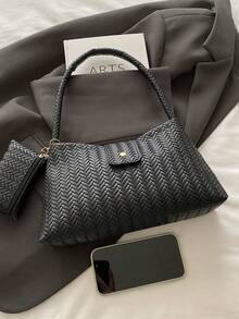 Exquisite, Elegant, Fashionable, Versatile, Luxurious Women's Bag In 2026 New Style, With Small Bag, Shoulder Bag, High-End Style. - Black - View 5