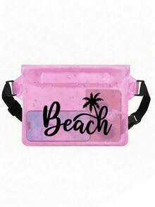 Large Capacity Waterproof Waist Bag, Made Of PVC Material. This Large Capacity Waist Bag Features A 3-Layer Sealing Design With A Waterproof Phone Pouch Suitable For Touch Screen. - Multicolor - View 12