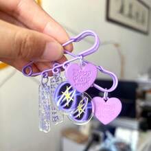 KATSEYE Acrylic Brooch, Pendant, Pin, Accessories, KPOP Fangoods - Multicolor - View 6